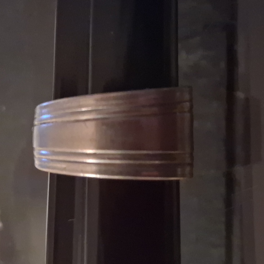 NATIONAL SILVER COMPANY SPOON RING - Picture 2 of 4